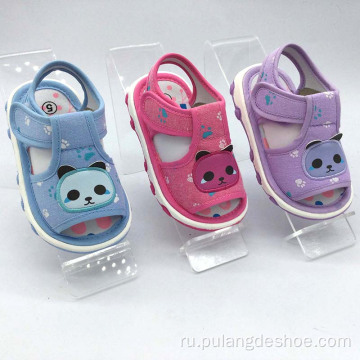 Новые милые сандалии для маленьких девочек